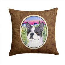 Load image into Gallery viewer, Boston Terrier Throw Pillow - 14x14 Decorative Pillow – Art for Your Home &amp; Patio