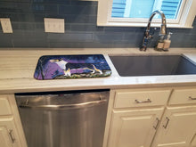 Load image into Gallery viewer, Bull Terrier Dish Drying Mat – Absorbent, Artistic Kitchen Essentials SS8344DDM