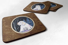 Load image into Gallery viewer, Clumber Spaniel Coasters - Set of 4 Lightweight Foam, Absorbent Drink Coasters