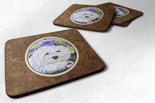 Load image into Gallery viewer, Coton de Tulear Coasters - Set of 4 Lightweight Foam, Absorbent Drink Coasters