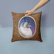 Load image into Gallery viewer, Starry Night Keeshond Throw Pillow - 14x14 Decorative Pillow – Art for Your Home &amp; Patio