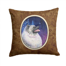 Load image into Gallery viewer, Starry Night Keeshond Throw Pillow - 14x14 Decorative Pillow – Art for Your Home &amp; Patio