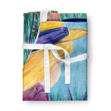 Load image into Gallery viewer, Little Girl with Westie Apron – Artist-Designed Kitchen, BBQ &amp; Craft Apron