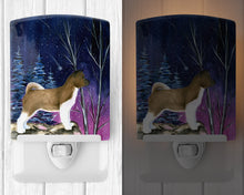 Load image into Gallery viewer, Starry Night Akita Ceramic Night Light SS8352CNL