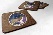 Load image into Gallery viewer, Starry Night Akita Coasters - Set of 4 Lightweight Foam, Absorbent Drink Coasters
