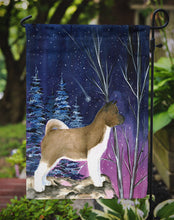 Load image into Gallery viewer, Starry Night Akita Garden Flag – Decorative Outdoor Yard Flag