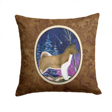 Load image into Gallery viewer, Starry Night Akita Throw Pillow - 14x14 Decorative Pillow – Art for Your Home &amp; Patio
