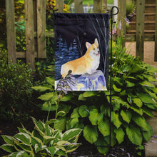 Load image into Gallery viewer, Starry Night Corgi Garden Flag – Decorative Outdoor Yard Flag