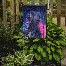 Load image into Gallery viewer, Starry Night Curly Coated Retriever Garden Flag – Decorative Outdoor Yard Flag