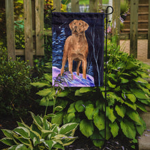 Load image into Gallery viewer, Starry Night Chesapeake Bay Retriever Garden Flag – Decorative Outdoor Yard Flag