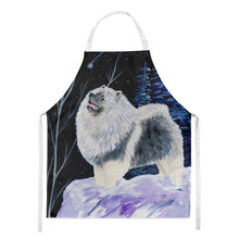 Load image into Gallery viewer, Starry Night Keeshond Apron – Artist-Designed Kitchen, BBQ &amp; Craft Apron