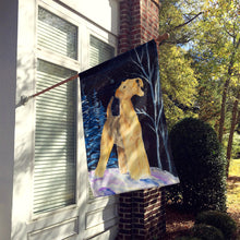 Load image into Gallery viewer, Starry Night Airedale Flag Canvas House Size