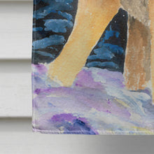 Load image into Gallery viewer, Starry Night Airedale Flag Canvas House Size