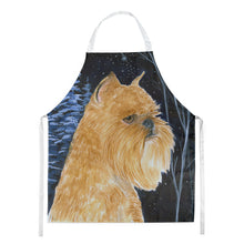 Load image into Gallery viewer, Starry Night Brussels Griffon Apron – Artist-Designed Kitchen, BBQ &amp; Craft Apron