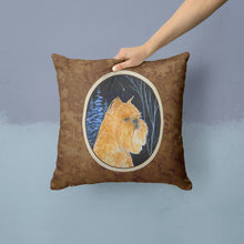 Load image into Gallery viewer, Starry Night Brussels Griffon Throw Pillow - 14x14 Decorative Pillow – Art for Your Home &amp; Patio
