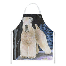 Load image into Gallery viewer, Starry Night Wheaten Terrier Soft Coated Apron – Artist-Designed Kitchen, BBQ &amp; Craft Apron