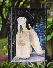 Load image into Gallery viewer, Starry Night Wheaten Terrier Soft Coated Garden Flag – Decorative Outdoor Yard Flag