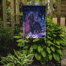 Load image into Gallery viewer, Starry Night Briard Garden Flag – Decorative Outdoor Yard Flag
