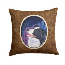 Load image into Gallery viewer, Starry Night Border Collie Throw Pillow - 14x14 Decorative Pillow – Art for Your Home &amp; Patio