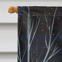 Load image into Gallery viewer, Starry Night Dalmatian Flag Canvas House Size