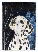 Load image into Gallery viewer, Starry Night Dalmatian Garden Flag – Decorative Outdoor Yard Flag