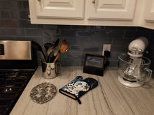 Load image into Gallery viewer, Starry Night Dalmatian Oven Mitt SS8370OVMT