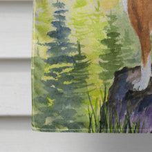 Load image into Gallery viewer, Basenji Flag Canvas House Size