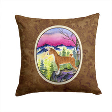 Load image into Gallery viewer, Basenji Throw Pillow - 14x14 Decorative Pillow – Art for Your Home &amp; Patio