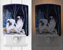 Load image into Gallery viewer, Starry Night Japanese Chin Ceramic Night Light SS8374CNL