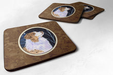 Load image into Gallery viewer, Starry Night Australian Shepherd Coasters - Set of 4 Lightweight Foam, Absorbent Drink Coasters