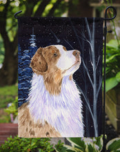 Load image into Gallery viewer, Starry Night Australian Shepherd Garden Flag - Outdoor Decorative Yard Flag