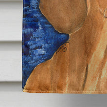 Load image into Gallery viewer, Starry Night Dachshund Flag Canvas House Size