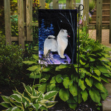 Load image into Gallery viewer, Starry Night Keeshond Garden Flag - Outdoor Decorative Yard Flag