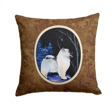 Load image into Gallery viewer, Starry Night Keeshond Throw Pillow - 14x14 Decorative Pillow – Art for Your Home &amp; Patio