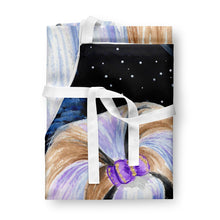 Load image into Gallery viewer, Starry Night Shih Tzu Apron – Artist-Designed Kitchen, BBQ &amp; Craft Apron