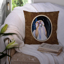 Load image into Gallery viewer, Starry Night Shih Tzu Throw Pillow - 14x14 Decorative Pillow – Art for Your Home &amp; Patio