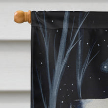 Load image into Gallery viewer, Starry Night Australian Shepherd Flag Canvas House Size