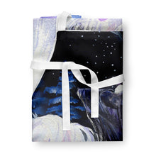 Load image into Gallery viewer, Starry Night Papillon Apron – Artist-Designed Kitchen, BBQ &amp; Craft Apron