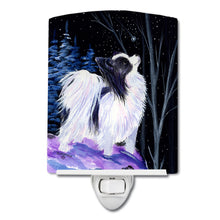 Load image into Gallery viewer, Starry Night Papillon Ceramic Night Light SS8383CNL