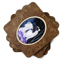 Load image into Gallery viewer, Starry Night Papillon Coasters - Set of 4 Lightweight Foam, Absorbent Drink Coasters