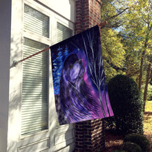 Load image into Gallery viewer, Starry Night Cocker Spaniel Flag Canvas House Size