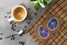 Load image into Gallery viewer, Starry Night Cocker Spaniel Coasters - Set of 4 Lightweight Foam, Absorbent Drink Coasters