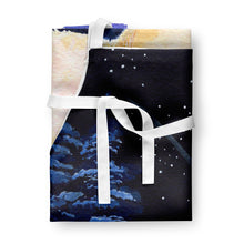 Load image into Gallery viewer, Starry Night Wheaten Terrier Soft Coated Apron – Artist-Designed Kitchen, BBQ &amp; Craft Apron