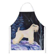 Load image into Gallery viewer, Starry Night Wheaten Terrier Soft Coated Apron – Artist-Designed Kitchen, BBQ &amp; Craft Apron