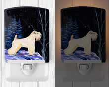 Load image into Gallery viewer, Starry Night Wheaten Terrier Soft Coated Ceramic Night Light SS8386CNL