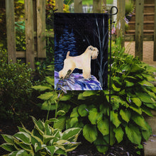 Load image into Gallery viewer, Starry Night Wheaten Terrier Soft Coated Garden Flag - Outdoor Decorative Yard Flag