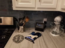 Load image into Gallery viewer, Starry Night Wheaten Terrier Soft Coated Oven Mitt SS8386OVMT