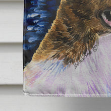 Load image into Gallery viewer, Starry Night Corgi Flag Canvas House Size