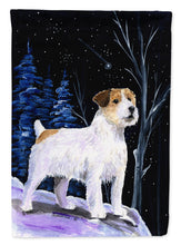 Load image into Gallery viewer, Starry Night Jack Russell Terrier Flag Canvas House Size
