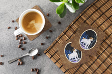 Load image into Gallery viewer, Starry Night Jack Russell Terrier Coasters - Set of 4 Lightweight Foam, Absorbent Drink Coasters